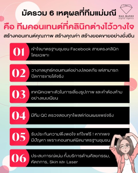 เอเจนซี่รับทำคอนเทนต์คลินิก