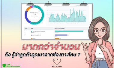 วิธีการดูช่องทางการเพิ่มเพื่อน LINE OA